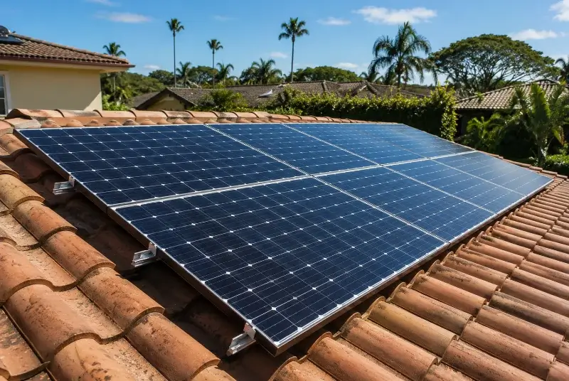 Installation de panneaux solaires à Homps
